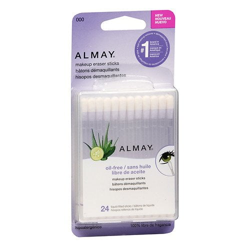 Almay Hypoallergenic Makeup Remover Sticks, 24 Ct (4 pack)