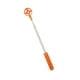 thumbnail image 5 of Recuperador de pelotas de golf para agua, portátil, de acero inoxidable, con agarre antideslizante, retráctil naranja, 5 of 9