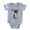 Heather Grey, variant on CafePress - Havanese Dad - Cute Infant Baby Football Bodysuit