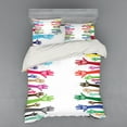 thumbnail image 1 of Ambesonne Colorful Bedding Set 4 Pcs, Charity United Hands, Queen, Multicolor, 1 of 3
