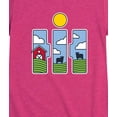 thumbnail image 3 of Case IH - Logo Farm Fill - Girls Fitted Short Sleeve Graphic T-Shirt, 3 of 5