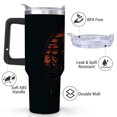 thumbnail image 2 of Campfire Sunset Stainless Steel Insulated Mug with Lid and Handle, 40oz, 2 of 4