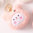 thumbnail image 5 of Nuevo colgante de animales de fieltro de lana de dibujos animados Kawaii para niñas, llavero de mochila escolar, accesorios de bolsa de oso de peluche lindo, 5 of 5