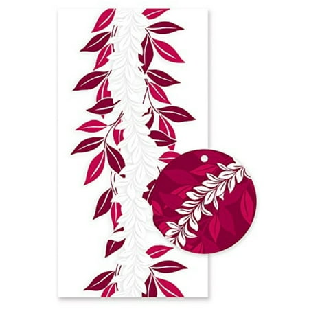 Hawaiian Candy Lei Kit Maile Maroon (1)