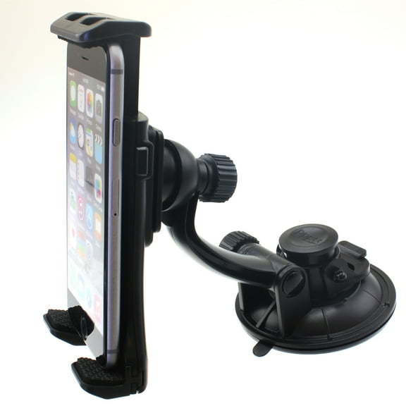 Dash Car Mount for iPad Pro 12.9 (2022 6th Gen)/(2021 5th Gen) - Windshield Holder Strong Grip Cradle Swivel