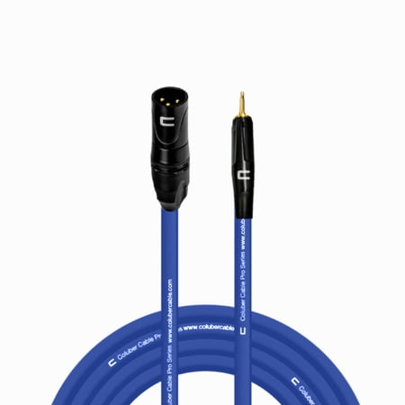 Coluber Cable Unbalanced XLR Male - 3.5mm TS Professional Microphone Cable