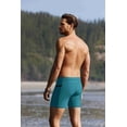thumbnail image 2 of Ekouaer Men' Sqaure Leg Swim Brief Swimsuit Surfing Trunks Swimming Briefs Bathing Suit Quick Dry Swim Trunks, 2 of 6