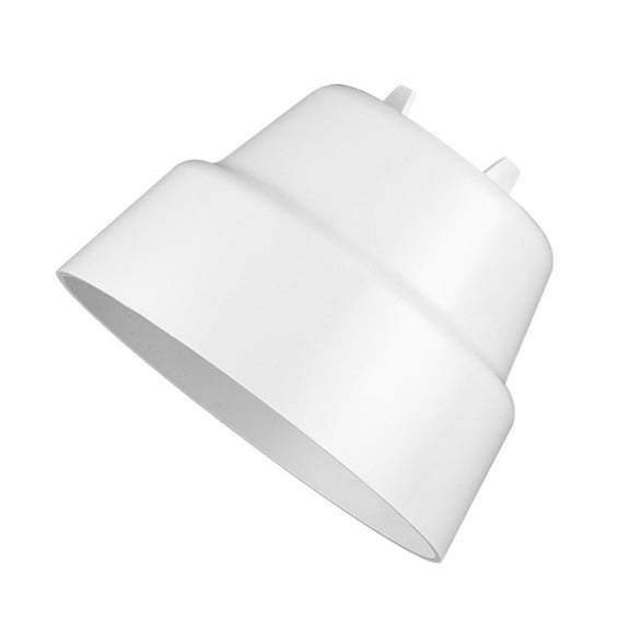 Progress Lighting Par Collection 2-Light Wall Light in White Polycarbonate, No Shade
