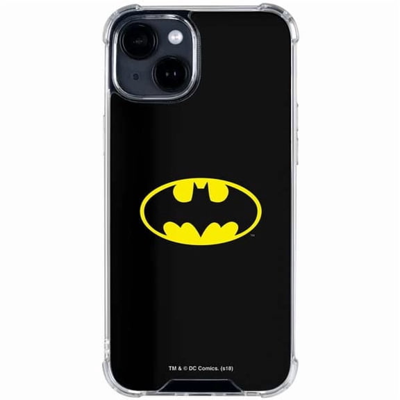Skinit DC Comics Batman Movie 1989 Logo iPhone 14 Clear Case