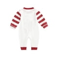 thumbnail image 3 of Faithtur Parent-Child Xmas Nightclothes Round Neck Elk Print Tops Trousers, 3 of 7