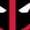 BLACK, variant on - Deadpool Collegiate - Men's Long Sleeve Crew Fleece Sweatshirt