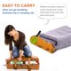 thumbnail image 5 of Toalla de playa Rugrats, suave, de secado rápido, resistente a la arena, para nadar, piscina, yoga, gimnasio, camping, toallas de baño ligeras, regalo para niños, niñas, niños y adultos, 27,5 x 55, 5 of 8