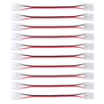 thumbnail image 2 of 10 Pcs COB Strip Light Connector 2Pin PC Material 10mm Width Double Headed Strip to Strip Extension Connector, 2 of 12