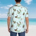 thumbnail image 4 of Fotbe Duck Animals Farm Camisa Hawaiana para Hombre Unisex – Camisa Casual de Verano con Botones de Manga Corta de Algodón y Lino,Large, 4 of 7