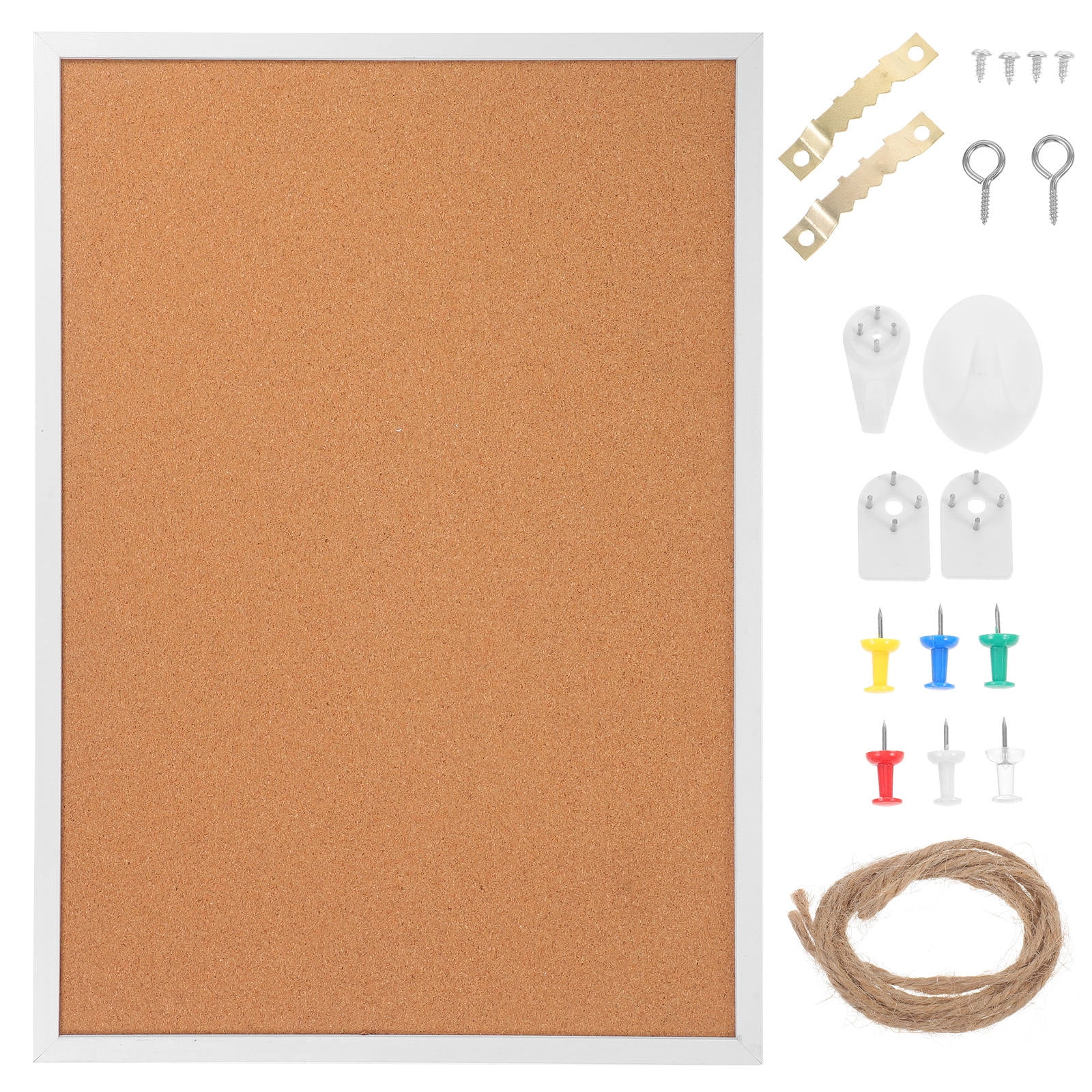 NUOLUX Small Bulletin Board Cork Board Khaki 1 Set
