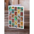 thumbnail image 2 of Lots of German Shepherd Greeting Cards and Envelopes Pack of 8 7 in x 5 in, 2 of 3
