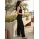 thumbnail image 4 of Conjunto Mujer 2 Piezas Tipo Jumpsuit, Blusa Sin Mangas y Pantalón Cómodo, Casual Chic para Mujer, 4 of 5