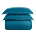 thumbnail image 2 of Sweet Home Collection Premium Quality Washed Crinkled Duvet Cover King Teal, 2 of 6