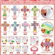 thumbnail image 3 of Juego de 48 cruces religiosas para el Día de la Madre, de Craft Kit Watersay, 3 of 6
