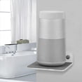 thumbnail image 3 of 3X Wall Mounted Holder Multifunctional Portable Speaker Wall Shelf for Webcam Cell Phones Router Speaker White, 3 of 3