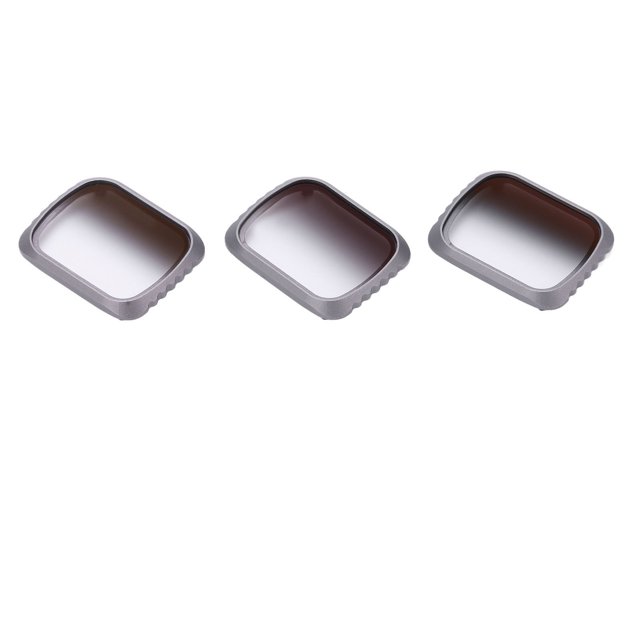 Ccdes GND 8 GND 16 GND 32 Filtre Dégradé, JUNESTAR 3 Pcs/Ensemble GND 8 GND 16 GND 32 Filtre Dégradé Lentille Optique pour Air 2S, Ensemble de Filtres Dégradés pour Air 2S
