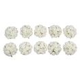 thumbnail image 6 of ToppiJoy 10 Pieces Flower Balls for Centerpieces, 9.4" Diameter Artificial Flower Ball Arrangement Bouquet Party Centerpieces for Tables Decorations Wedding (White), 6 of 14