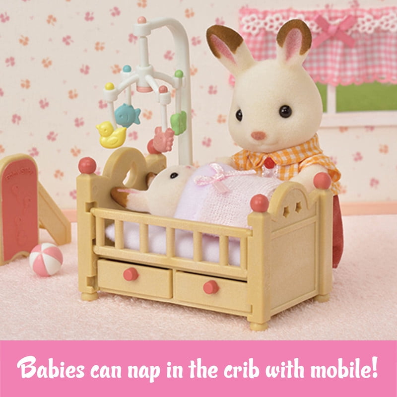 Calico Critters Baby Nursery Set, Dollhouse Furniture and Accessories