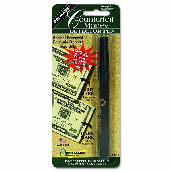 DriMark Smart Money Counterfeit Bill Detector Pen Pack of 12