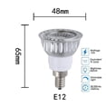 thumbnail image 1 of Bombilla RGB de Color MR16, E27, E14, GU10, COB, 5W, foco LED para el hogar, luz descendente DC12V/24V, muy adecuada para cocina, iluminación de fiesta, 1 of 4
