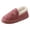 B Watermelon Red, variant on Women's Men's Corduroy House Slippers Memory Foam Fuzzy Slip on Winter Warm Close Back Fluffy Bedroom Shoes