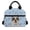 Bulldog Pattern, variant on POLERO Salamander Pattern Lunch Tote for Boys, Aluminum Film Material Washable Smooth Hand Feeling Office Lunch Tote for Camping Picnic