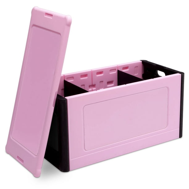 plastic toy chest with lid