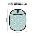 thumbnail image 3 of Sikiie Daisies Flowers Silicone Pot Holders, Oven Mitts Heat Resistant Hot Pads, Non Slip Pot Holder for Kitchen Baking and Cooking 9.4 x 7.5 Inches, 3 of 7