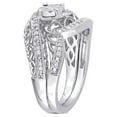 thumbnail image 3 of Everly Women's Diamond Sterling Silver Bridal Set, 3 of 7