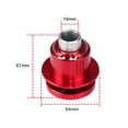 thumbnail image 2 of Accesorios de reacondicionamiento automático Volante Base de liberación rápida 360 ​​3 orificios Volante de liberación rápida Rojo, 2 of 5
