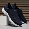 thumbnail image 7 of Men's Slip-on Knit Mesh Walking Shoes, 7 of 7