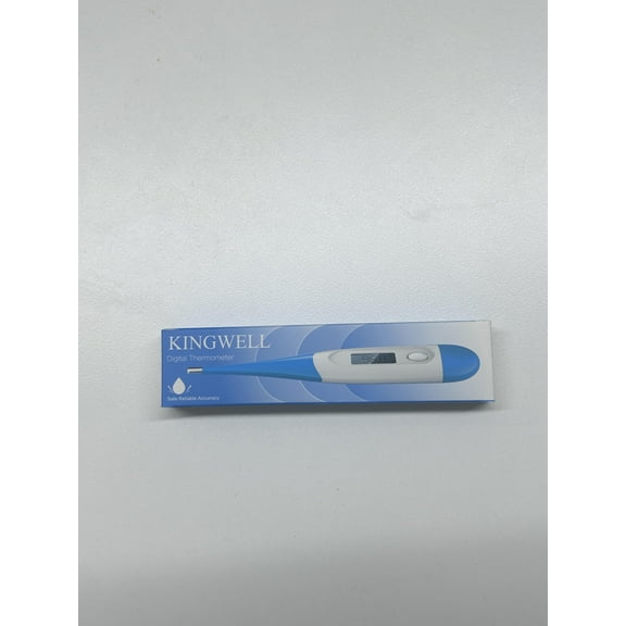 Kingwell Oral Thermometer for Adults Blue