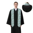 thumbnail image 4 of Haiem Dog Pets Pattern Graduation Stole 2024 | Premium Satin Sash for Graduation Ceremony, 4 of 7