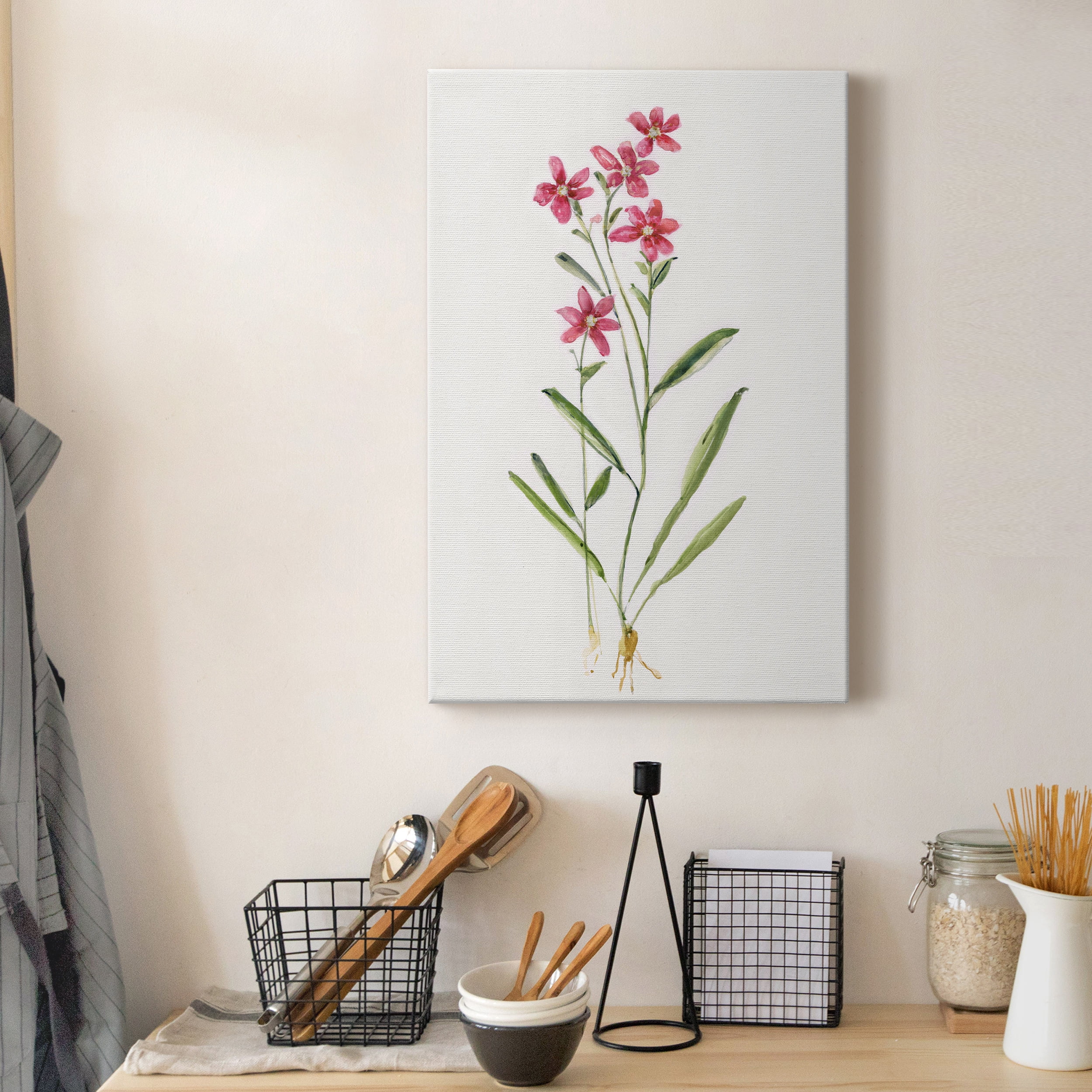 Delicate Pink II Premium Gallery Wrapped Canvas - Ready to Hang - 8 x 12