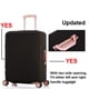 thumbnail image 3 of Funda de equipaje de viaje, bolsa protectora para maleta para equipaje M (equipaje de 23-25 pulgadas) negro, 3 of 5