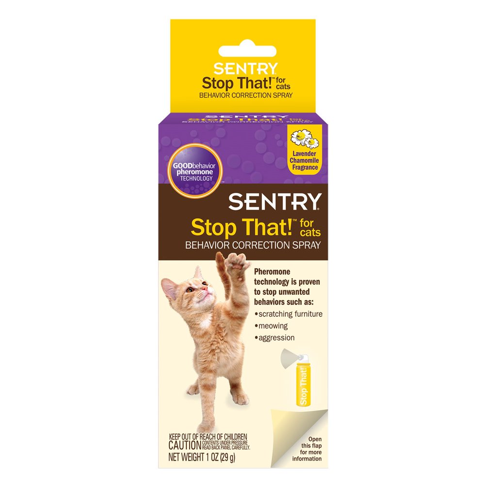 Sentry Stop That Spray for Cats, 1 Oz - Walmart.com - Walmart.com