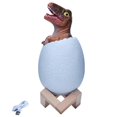 thumbnail image 1 of 3D Night Light Velociraptor Egg Desk Lamp, 1 of 5