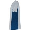 thumbnail image 2 of ASI 264.169.L Maillot de Football Réversible Adulte Drapeau, Argent & Marine - Large, 2 of 7
