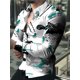 thumbnail image 1 of Camisas de lujo con estampado de leopardo para hombre, camisas de botonadura sencilla, blusas hawaianas de manga larga con estampado de turbulencias informales para hombre, 1 of 6