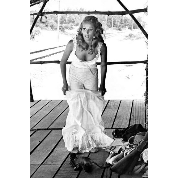 Ursula Andress in The Southern Star busty leaning over changing clothes 24x36 Poster