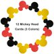 thumbnail image 3 of Banderín de cumpleaños ChuangQi colorido con banderines estilo Mickey, 3 of 5