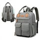 thumbnail image 1 of Mochila para bolsa de pañales - Bolsa de viaje para bebés - Bolsa de pañales impermeable multifunción, bolsa de viaje para bebés esencial con, gris oscuro, 1 of 5