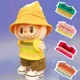 thumbnail image 2 of Para muñecas Labubu Idol de 17cm, camiseta a rayas coloridas, ropa de trabajo, Mini ropa de muñeca de peluche, accesorios de atuendo, regalo de ropa, 2 of 5