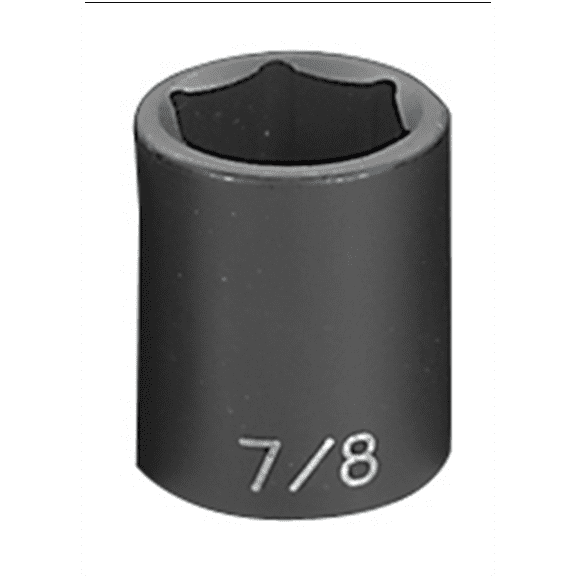 Grey Pneumatic 1/2" Drive x 7/8" Standard Socket