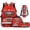 Cartoon Fire Truck, variant on Binienty Dripping Donut Baseball Kids Backpack Lunch Box Set For Grade Students Girls 4-In-1 Lightweight Bookbag Lunchbag Pen Pouch Back To School Gifts For Kids